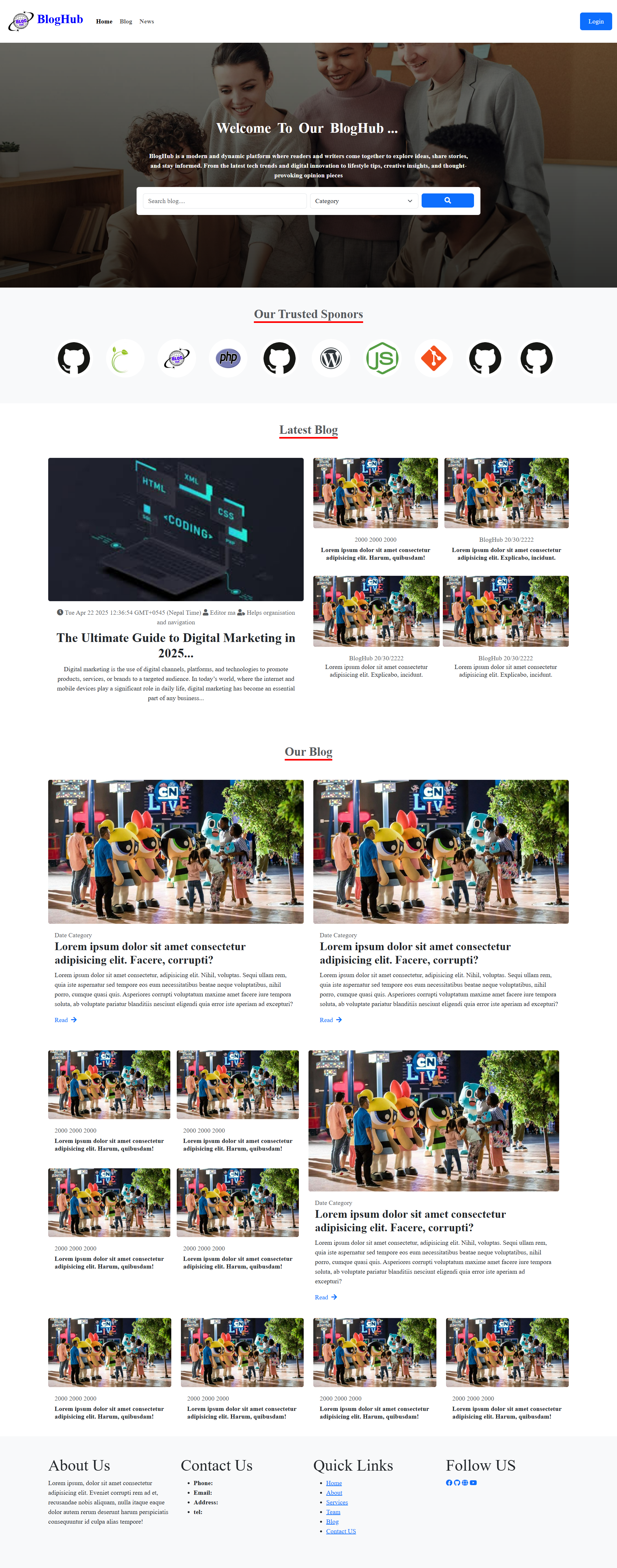 Blog Management System